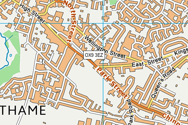 OX9 3EZ map - OS VectorMap District (Ordnance Survey) OX9 3EZ map - OS VectorMap District (Ordnance Survey)
