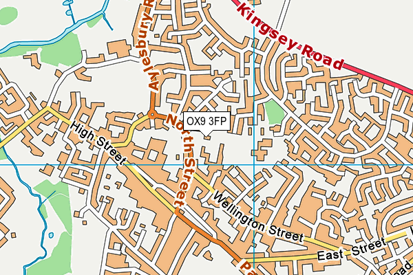 OX9 3FP map - OS VectorMap District (Ordnance Survey) OX9 3FP map - OS VectorMap District (Ordnance Survey)