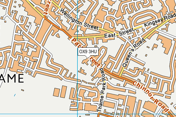 OX9 3HU map - OS VectorMap District (Ordnance Survey) OX9 3HU map - OS VectorMap District (Ordnance Survey)