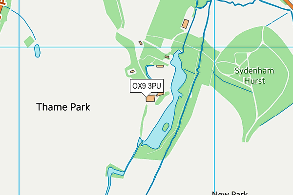 OX9 3PU map - OS VectorMap District (Ordnance Survey) OX9 3PU map - OS VectorMap District (Ordnance Survey)