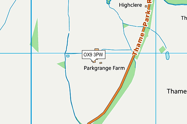 OX9 3PW map - OS VectorMap District (Ordnance Survey) OX9 3PW map - OS VectorMap District (Ordnance Survey)