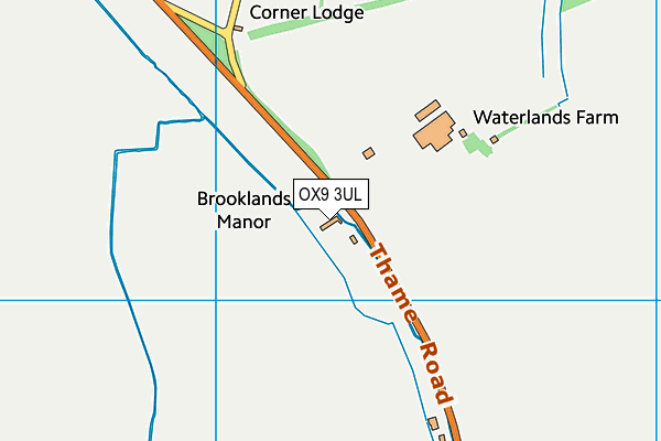 OX9 3UL map - OS VectorMap District (Ordnance Survey) OX9 3UL map - OS VectorMap District (Ordnance Survey)