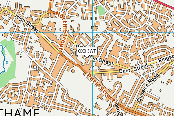 OX9 3WT map - OS VectorMap District (Ordnance Survey) OX9 3WT map - OS VectorMap District (Ordnance Survey)