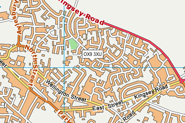 OX9 3XU map - OS VectorMap District (Ordnance Survey) OX9 3XU map - OS VectorMap District (Ordnance Survey)