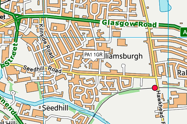 PA1 1GR map - OS VectorMap District (Ordnance Survey) PA1 1GR map - OS VectorMap District (Ordnance Survey)