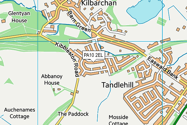 PA10 2EL map - OS VectorMap District (Ordnance Survey) PA10 2EL map - OS VectorMap District (Ordnance Survey)