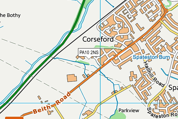 PA10 2NS map - OS VectorMap District (Ordnance Survey) PA10 2NS map - OS VectorMap District (Ordnance Survey)