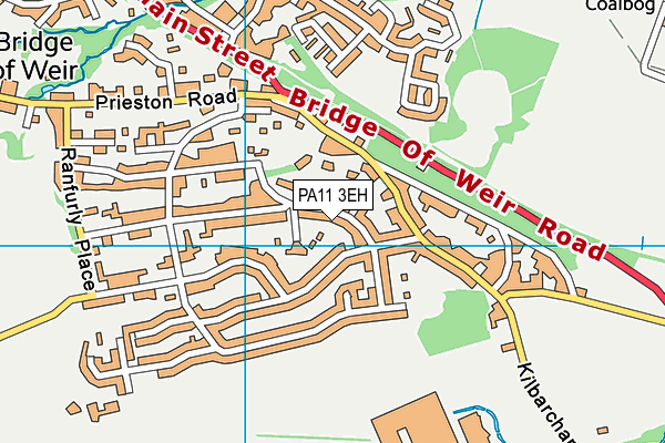PA11 3EH map - OS VectorMap District (Ordnance Survey) PA11 3EH map - OS VectorMap District (Ordnance Survey)