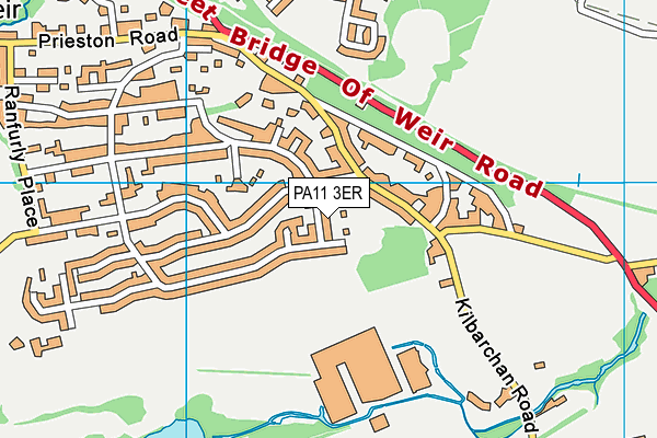 PA11 3ER map - OS VectorMap District (Ordnance Survey) PA11 3ER map - OS VectorMap District (Ordnance Survey)