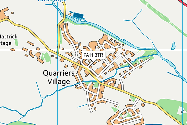 PA11 3TR map - OS VectorMap District (Ordnance Survey) PA11 3TR map - OS VectorMap District (Ordnance Survey)