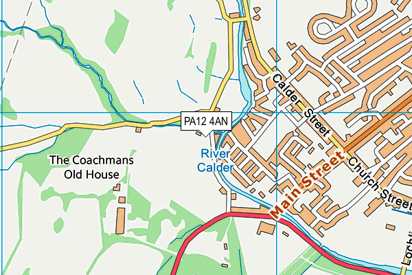 PA12 4AN map - OS VectorMap District (Ordnance Survey) PA12 4AN map - OS VectorMap District (Ordnance Survey)
