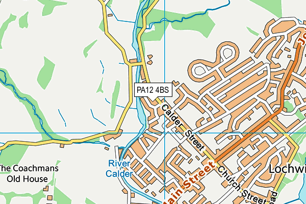 PA12 4BS map - OS VectorMap District (Ordnance Survey) PA12 4BS map - OS VectorMap District (Ordnance Survey)