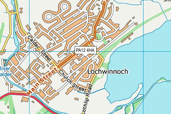 PA12 4HA map - OS VectorMap District (Ordnance Survey) PA12 4HA map - OS VectorMap District (Ordnance Survey)