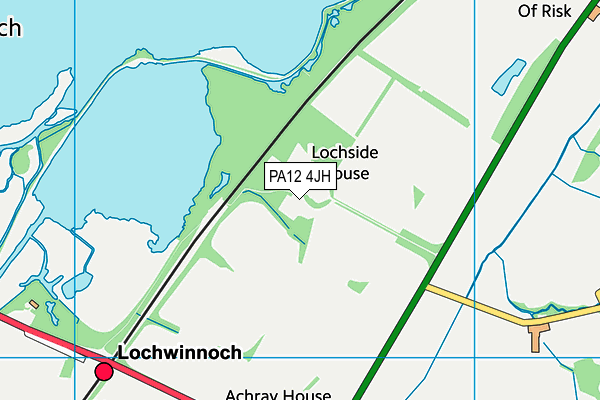 PA12 4JH map - OS VectorMap District (Ordnance Survey) PA12 4JH map - OS VectorMap District (Ordnance Survey)