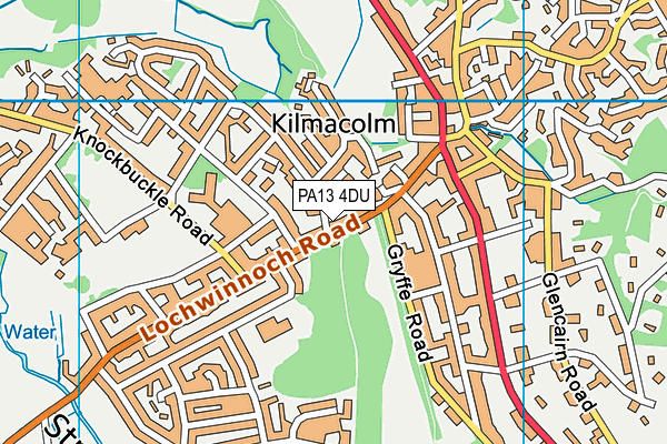 PA13 4DU map - OS VectorMap District (Ordnance Survey) PA13 4DU map - OS VectorMap District (Ordnance Survey)