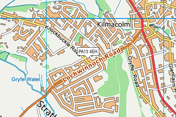 PA13 4EH map - OS VectorMap District (Ordnance Survey) PA13 4EH map - OS VectorMap District (Ordnance Survey)