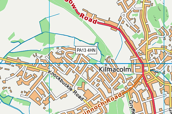 PA13 4HN map - OS VectorMap District (Ordnance Survey) PA13 4HN map - OS VectorMap District (Ordnance Survey)