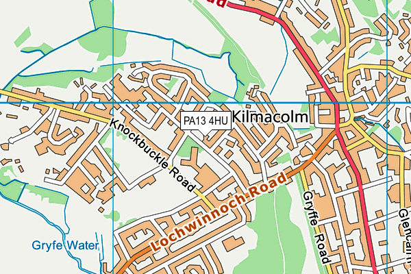 PA13 4HU map - OS VectorMap District (Ordnance Survey) PA13 4HU map - OS VectorMap District (Ordnance Survey)