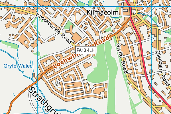 PA13 4LH map - OS VectorMap District (Ordnance Survey) PA13 4LH map - OS VectorMap District (Ordnance Survey)