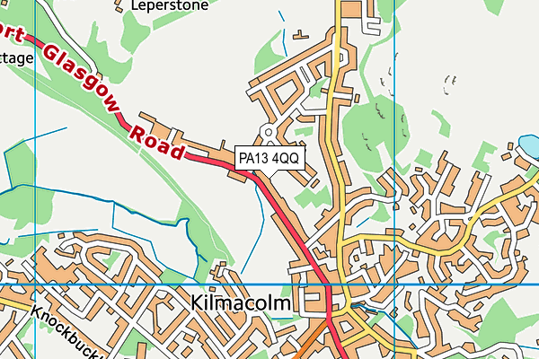 PA13 4QQ map - OS VectorMap District (Ordnance Survey) PA13 4QQ map - OS VectorMap District (Ordnance Survey)