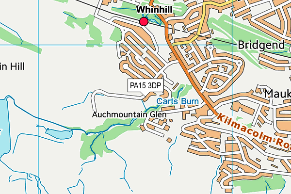 PA15 3DP map - OS VectorMap District (Ordnance Survey) PA15 3DP map - OS VectorMap District (Ordnance Survey)
