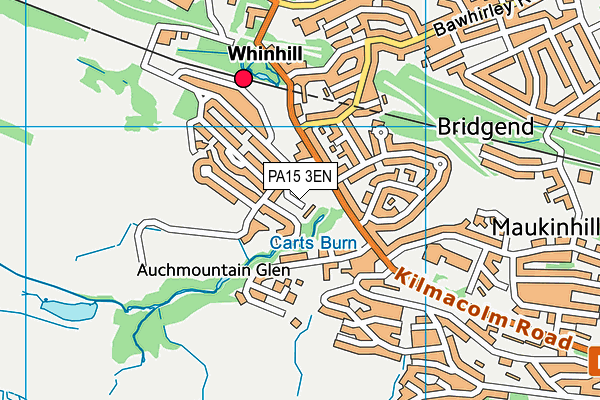 PA15 3EN map - OS VectorMap District (Ordnance Survey) PA15 3EN map - OS VectorMap District (Ordnance Survey)