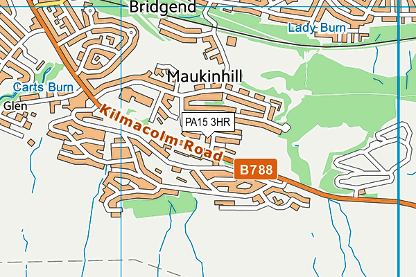 PA15 3HR map - OS VectorMap District (Ordnance Survey) PA15 3HR map - OS VectorMap District (Ordnance Survey)