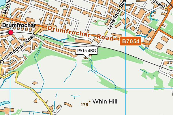 PA15 4BG map - OS VectorMap District (Ordnance Survey) PA15 4BG map - OS VectorMap District (Ordnance Survey)