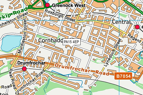 PA15 4EP map - OS VectorMap District (Ordnance Survey) PA15 4EP map - OS VectorMap District (Ordnance Survey)