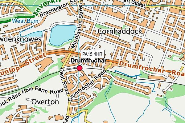 PA15 4HR map - OS VectorMap District (Ordnance Survey) PA15 4HR map - OS VectorMap District (Ordnance Survey)