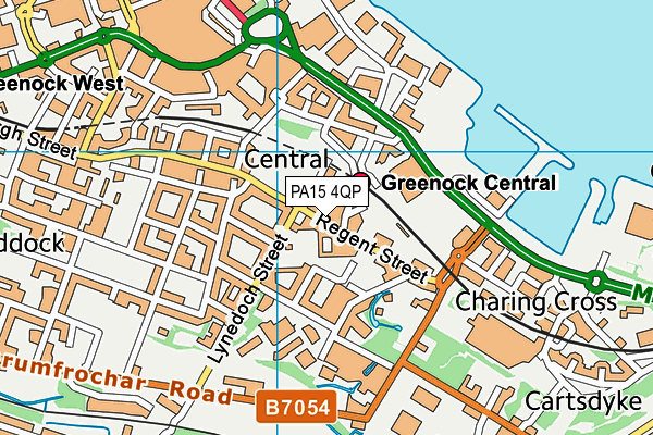 PA15 4QP map - OS VectorMap District (Ordnance Survey) PA15 4QP map - OS VectorMap District (Ordnance Survey)
