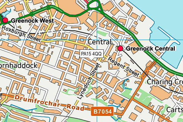 PA15 4QQ map - OS VectorMap District (Ordnance Survey) PA15 4QQ map - OS VectorMap District (Ordnance Survey)