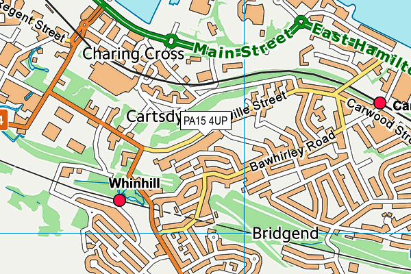 PA15 4UP map - OS VectorMap District (Ordnance Survey) PA15 4UP map - OS VectorMap District (Ordnance Survey)