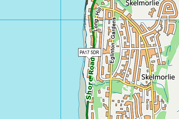 PA17 5DR map - OS VectorMap District (Ordnance Survey) PA17 5DR map - OS VectorMap District (Ordnance Survey)