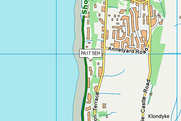 PA17 5EH map - OS VectorMap District (Ordnance Survey) PA17 5EH map - OS VectorMap District (Ordnance Survey)