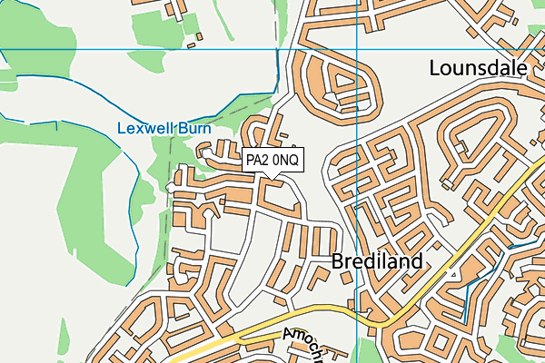 PA2 0NQ map - OS VectorMap District (Ordnance Survey) PA2 0NQ map - OS VectorMap District (Ordnance Survey)