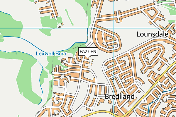 PA2 0PN map - OS VectorMap District (Ordnance Survey) PA2 0PN map - OS VectorMap District (Ordnance Survey)