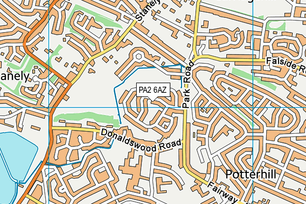 PA2 6AZ map - OS VectorMap District (Ordnance Survey) PA2 6AZ map - OS VectorMap District (Ordnance Survey)