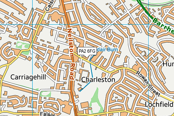 PA2 6FG map - OS VectorMap District (Ordnance Survey) PA2 6FG map - OS VectorMap District (Ordnance Survey)