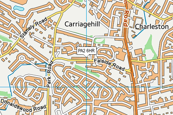 PA2 6HR map - OS VectorMap District (Ordnance Survey) PA2 6HR map - OS VectorMap District (Ordnance Survey)