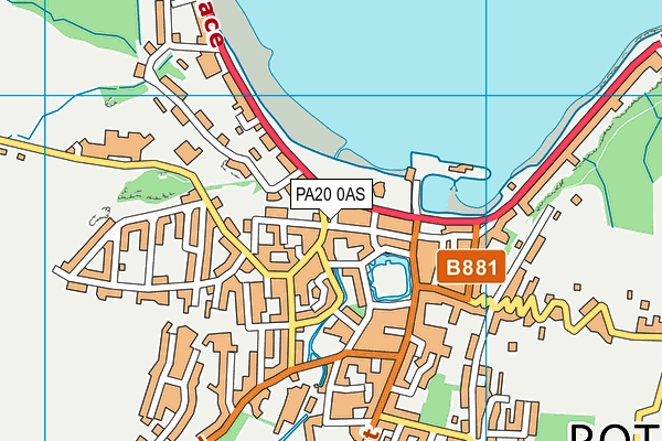 PA20 0AS map - OS VectorMap District (Ordnance Survey) PA20 0AS map - OS VectorMap District (Ordnance Survey)