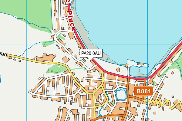PA20 0AU map - OS VectorMap District (Ordnance Survey) PA20 0AU map - OS VectorMap District (Ordnance Survey)