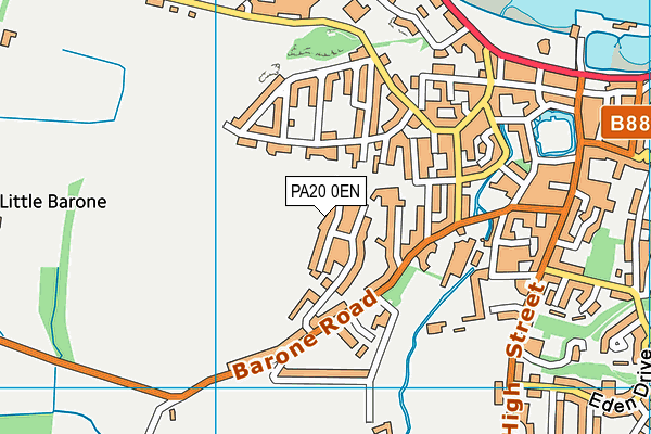 PA20 0EN map - OS VectorMap District (Ordnance Survey) PA20 0EN map - OS VectorMap District (Ordnance Survey)