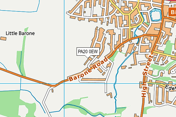 PA20 0EW map - OS VectorMap District (Ordnance Survey) PA20 0EW map - OS VectorMap District (Ordnance Survey)