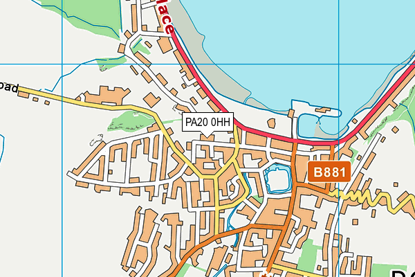 PA20 0HH map - OS VectorMap District (Ordnance Survey) PA20 0HH map - OS VectorMap District (Ordnance Survey)
