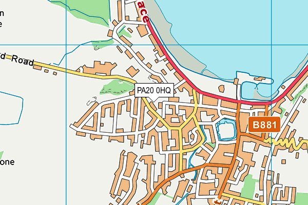 PA20 0HQ map - OS VectorMap District (Ordnance Survey) PA20 0HQ map - OS VectorMap District (Ordnance Survey)