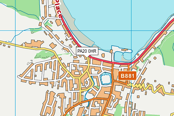 PA20 0HR map - OS VectorMap District (Ordnance Survey) PA20 0HR map - OS VectorMap District (Ordnance Survey)