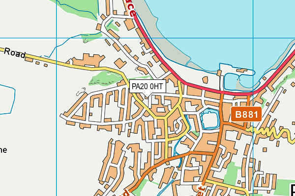 PA20 0HT map - OS VectorMap District (Ordnance Survey) PA20 0HT map - OS VectorMap District (Ordnance Survey)