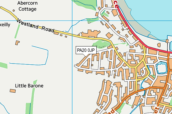 PA20 0JP map - OS VectorMap District (Ordnance Survey) PA20 0JP map - OS VectorMap District (Ordnance Survey)