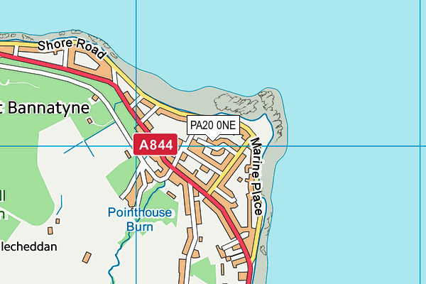 PA20 0NE map - OS VectorMap District (Ordnance Survey) PA20 0NE map - OS VectorMap District (Ordnance Survey)
